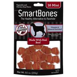 SMART BONES   迷你潔齒骨  2.5"  (牛肉味  16 支) SMART BONES   迷你潔齒骨  2.5"  (牛肉味  16 支)